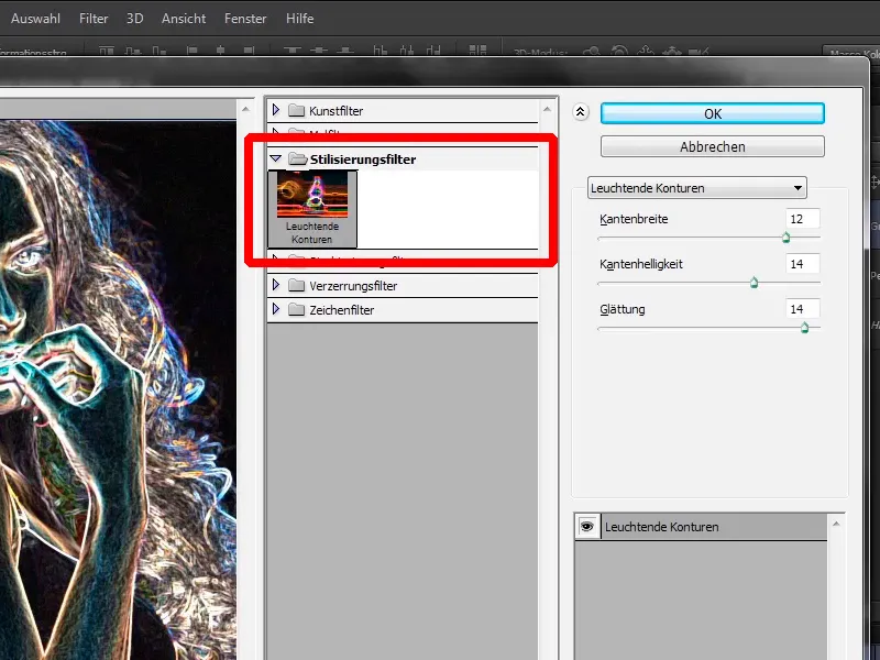 Komposisi Photoshop - Api dan Es - Bagian 02: Membuat kontur untuk persiapan api