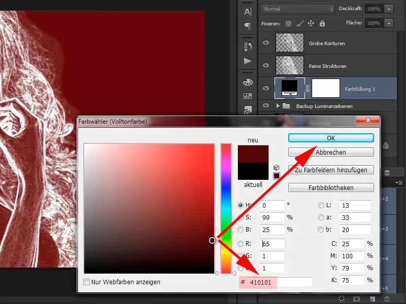 Photoshop compositing - Api dan Es - Bagian 02: Membuat kontur untuk persiapan api