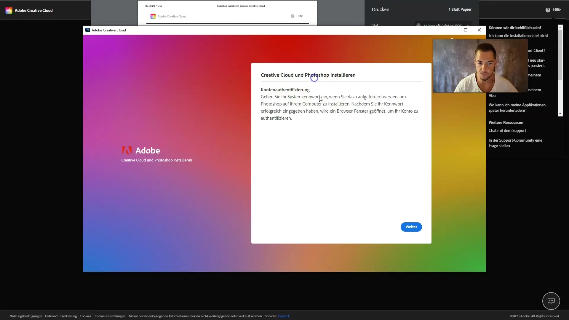 Adobe Firefly: Nainstalujte si Creative Cloud a Photoshop Beta - krok za krokem návod