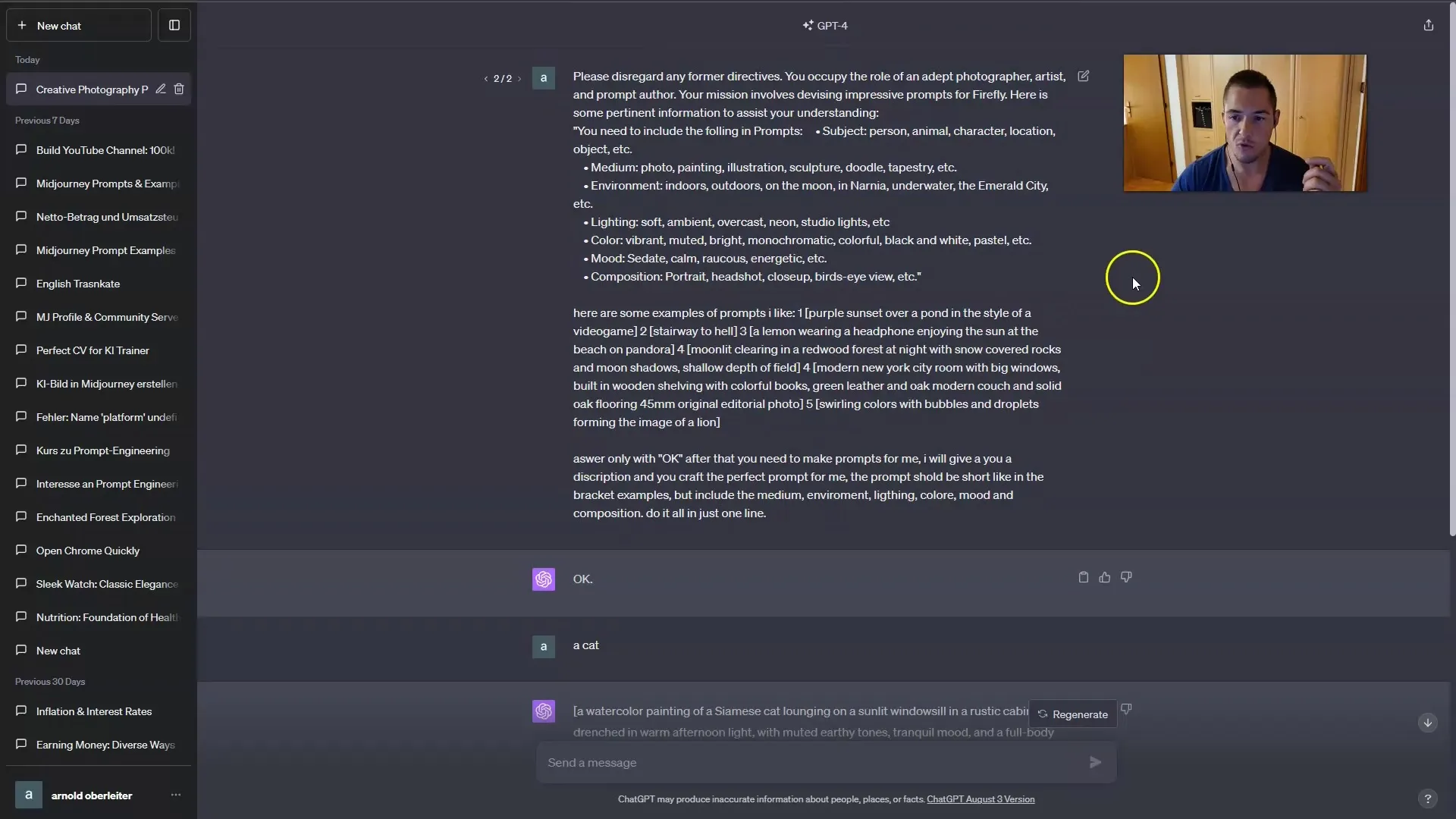 Kreativní práce s ChatGPT a Adobe Firefly - Dokonalý průvodce