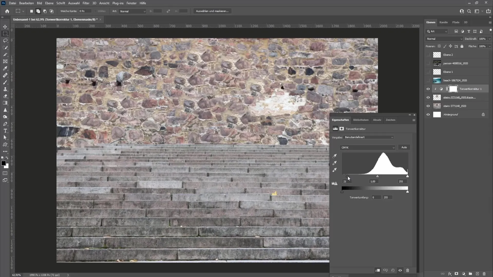 Remove objects or people from images - Step-by-step guide with Photoshop