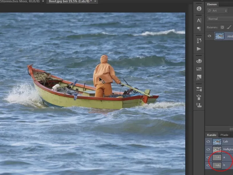 Photoshop-Composing - Orakel Lautan - Bagian 02: Memotong dan meletakkan perahu