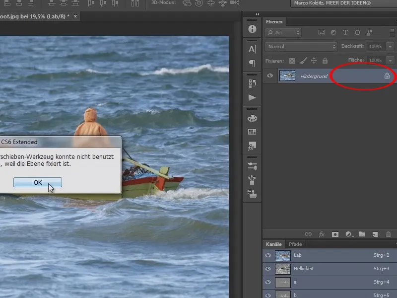 Photoshop-Composing - Orakel Lautan - Bagian 02: Memotong dan menempatkan perahu