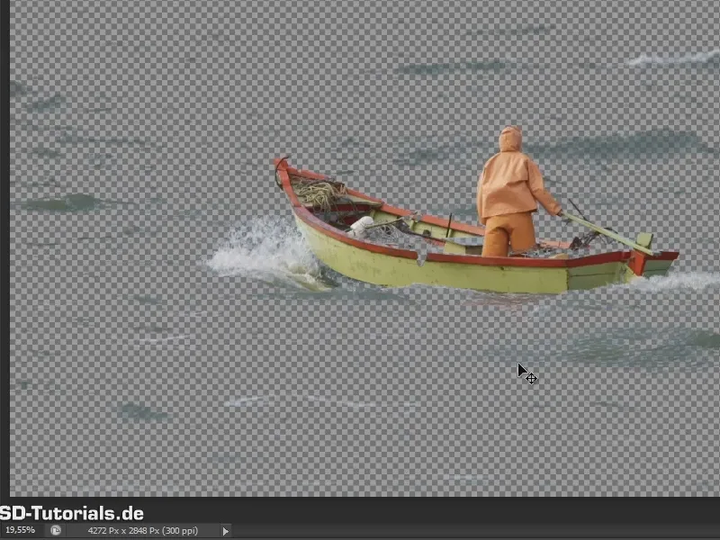 Photoshop-Composing - Orakel Lautan - Bagian 02: Memotong dan meletakkan perahu