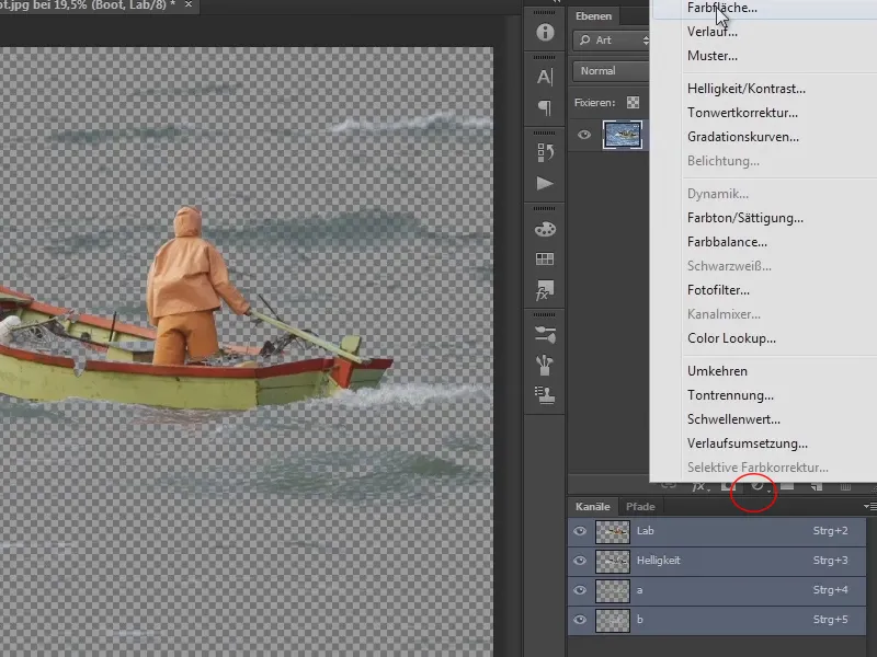 Photoshop-Composing - Rahasia Laut - Bagian 02: Memotong dan meletakkan perahu