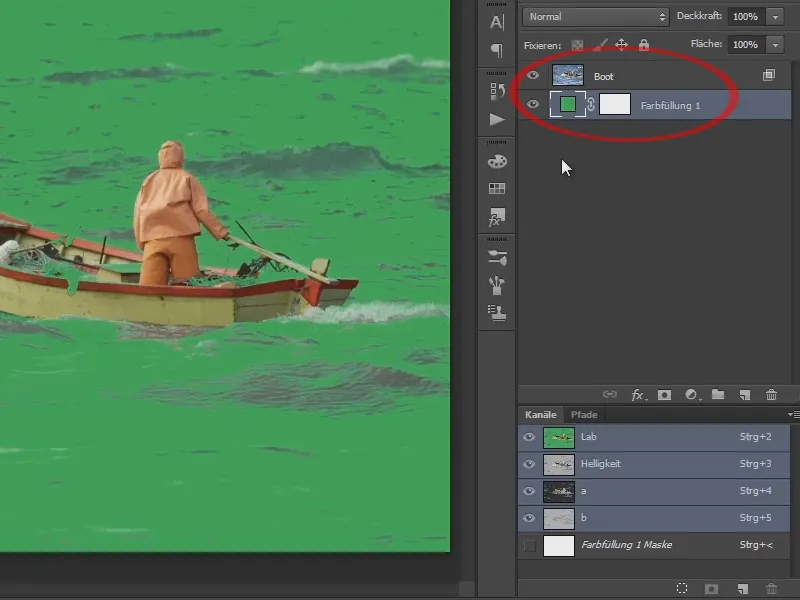 Photoshop-Composing - Kebijaksanaan Laut - Bagian 02: Memotong dan menempatkan perahu