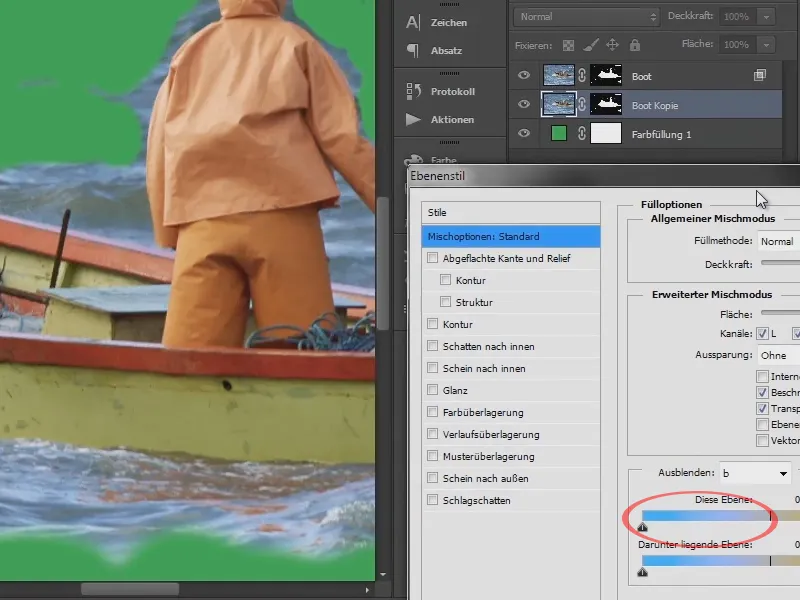 Photoshop-Composing - Orakel Lautan - Bagian 02: Memotong dan Meletakkan Perahu