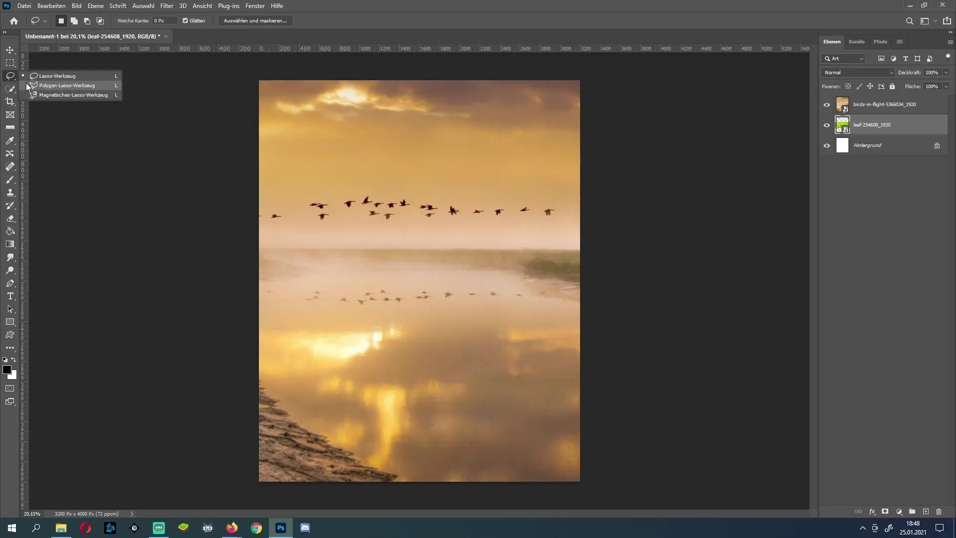 Menggerakkan objek di Photoshop - Panduan detail