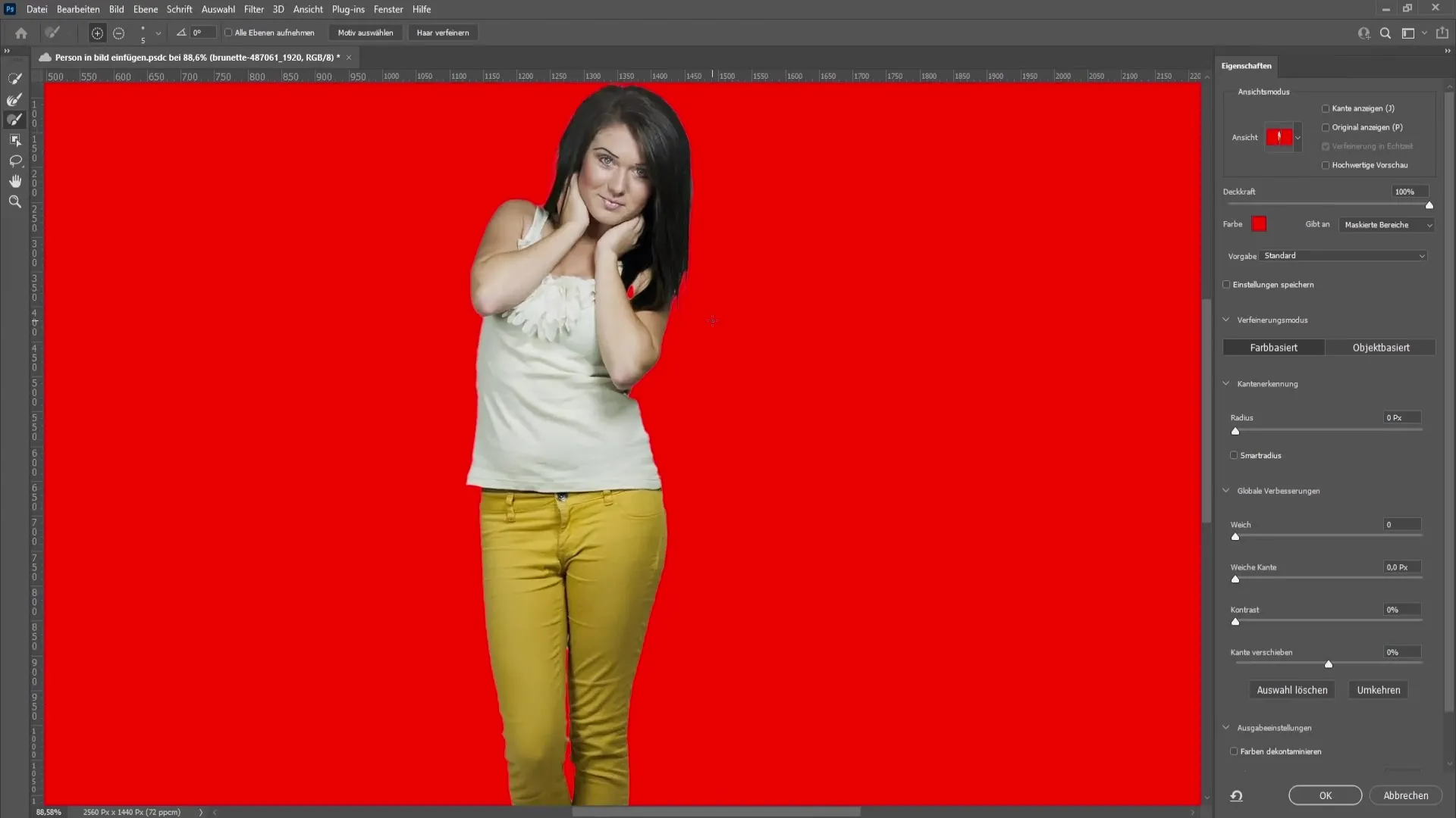 Realistically insert people into images in Photoshop