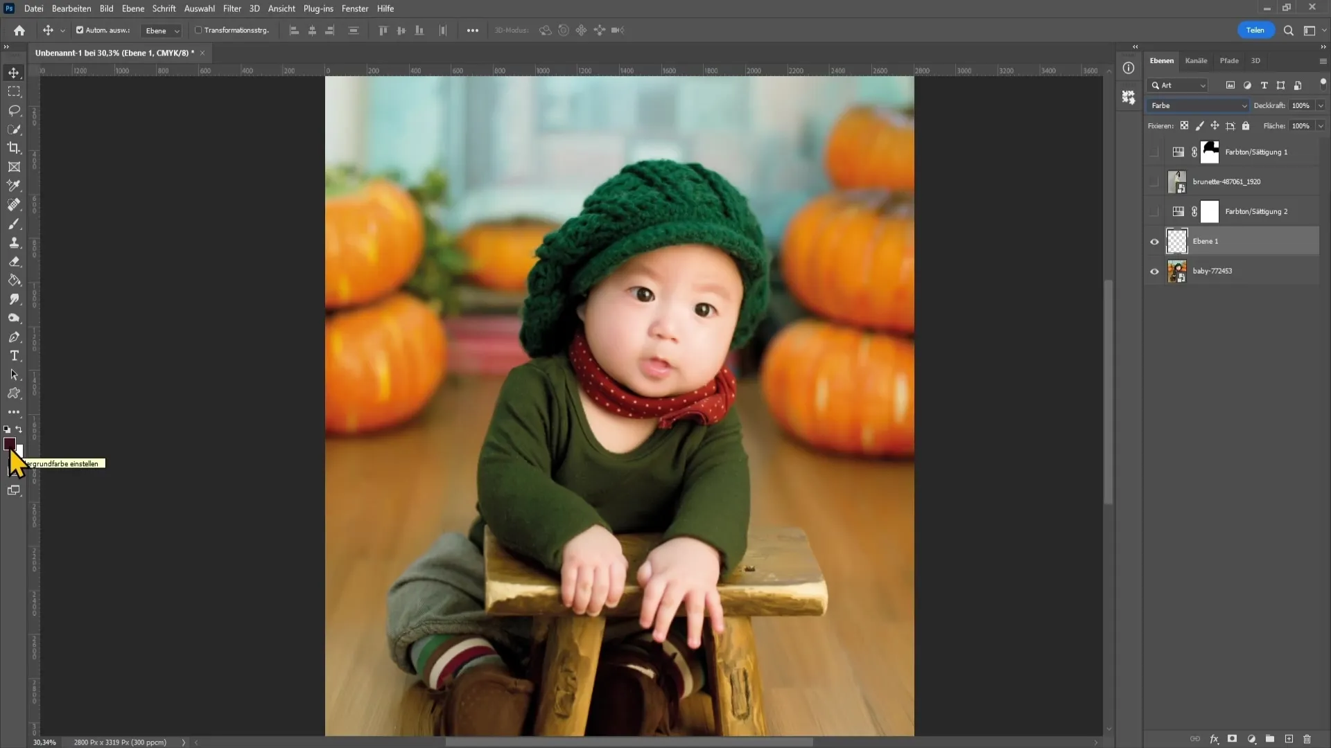 Color change in Photoshop - Step-by-step guide