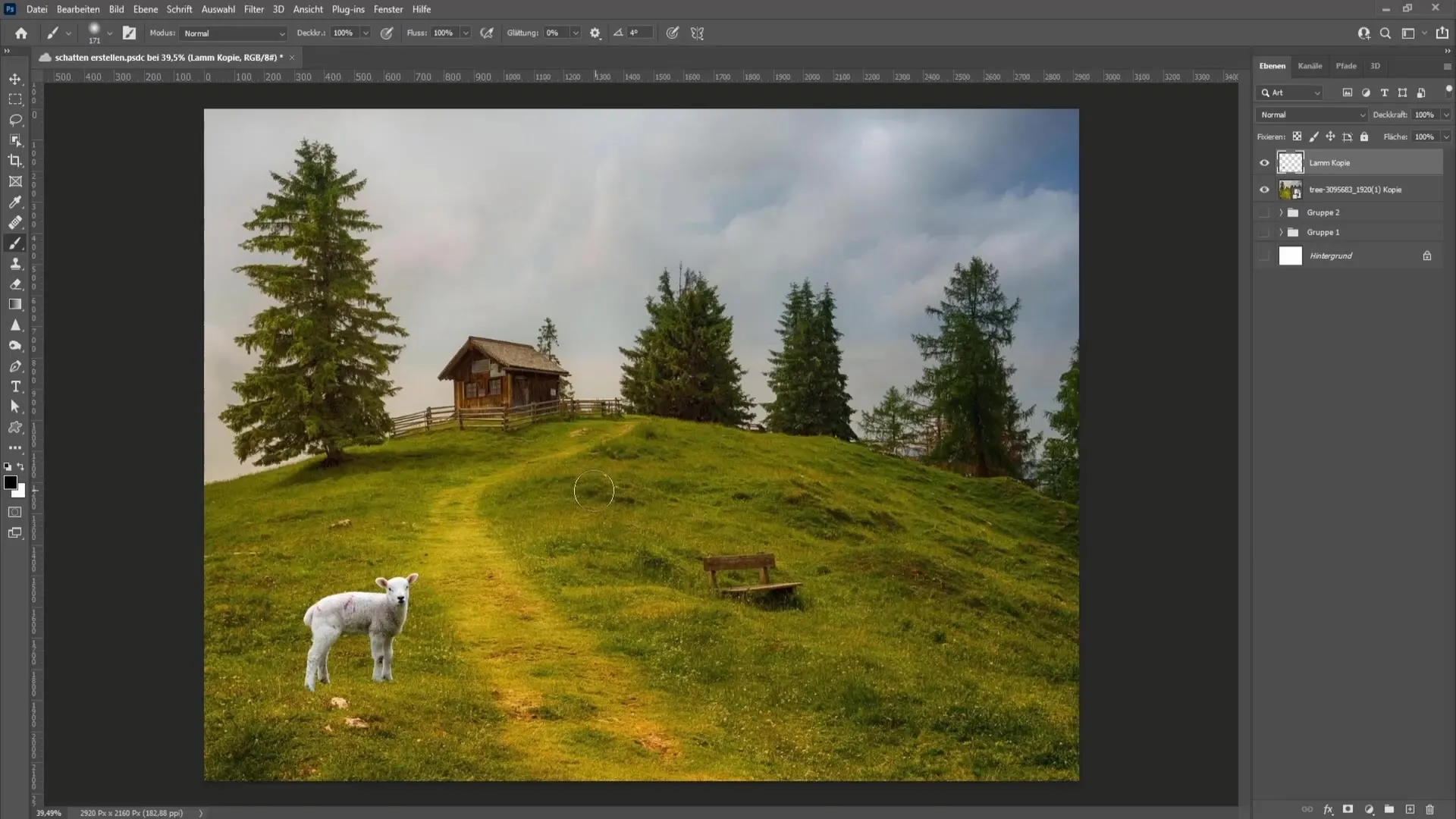 Tips untuk membuat bayangan yang terlihat realistis di Photoshop