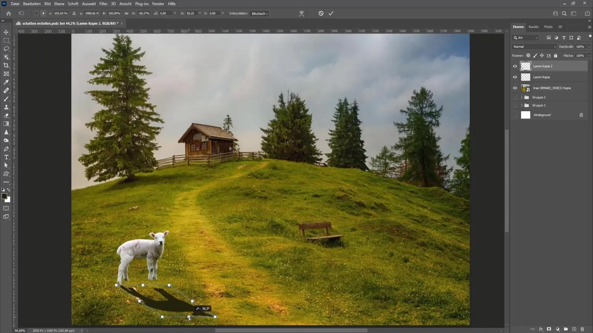 Conseils pour créer des ombres réalistes dans Photoshop