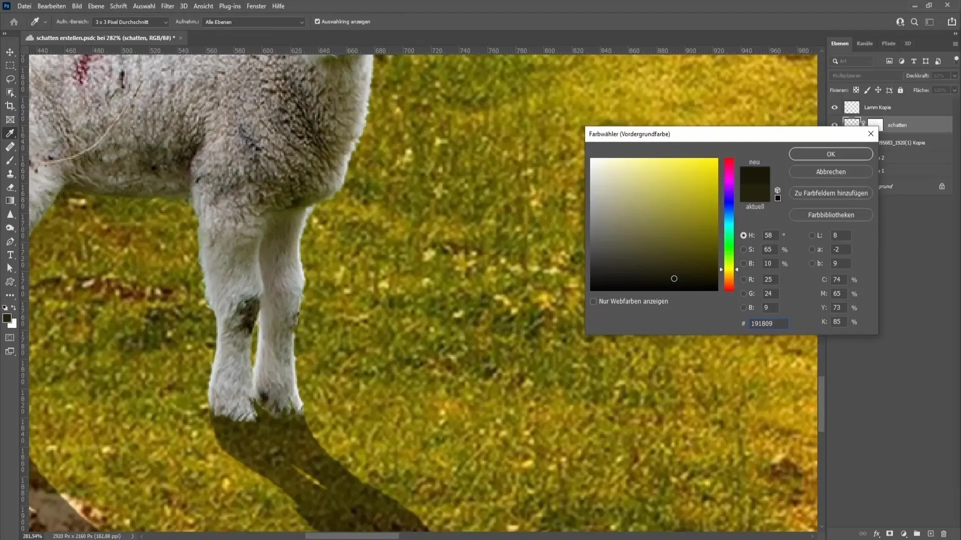 Tips for creating realistically looking shadows in Photoshop