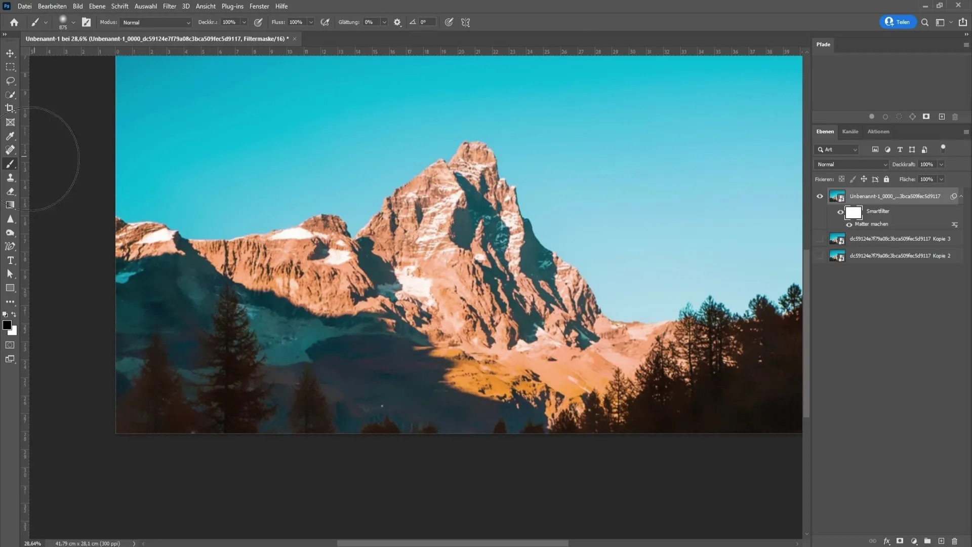 Remove posterization in Photoshop effectively