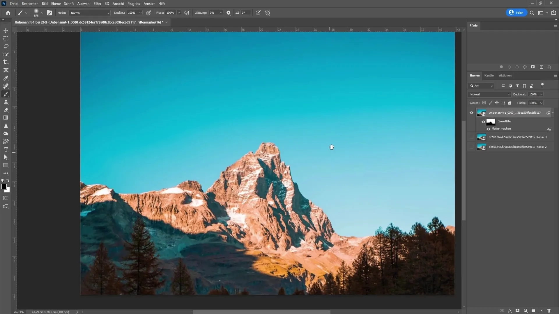 Remove posterization in Photoshop effectively