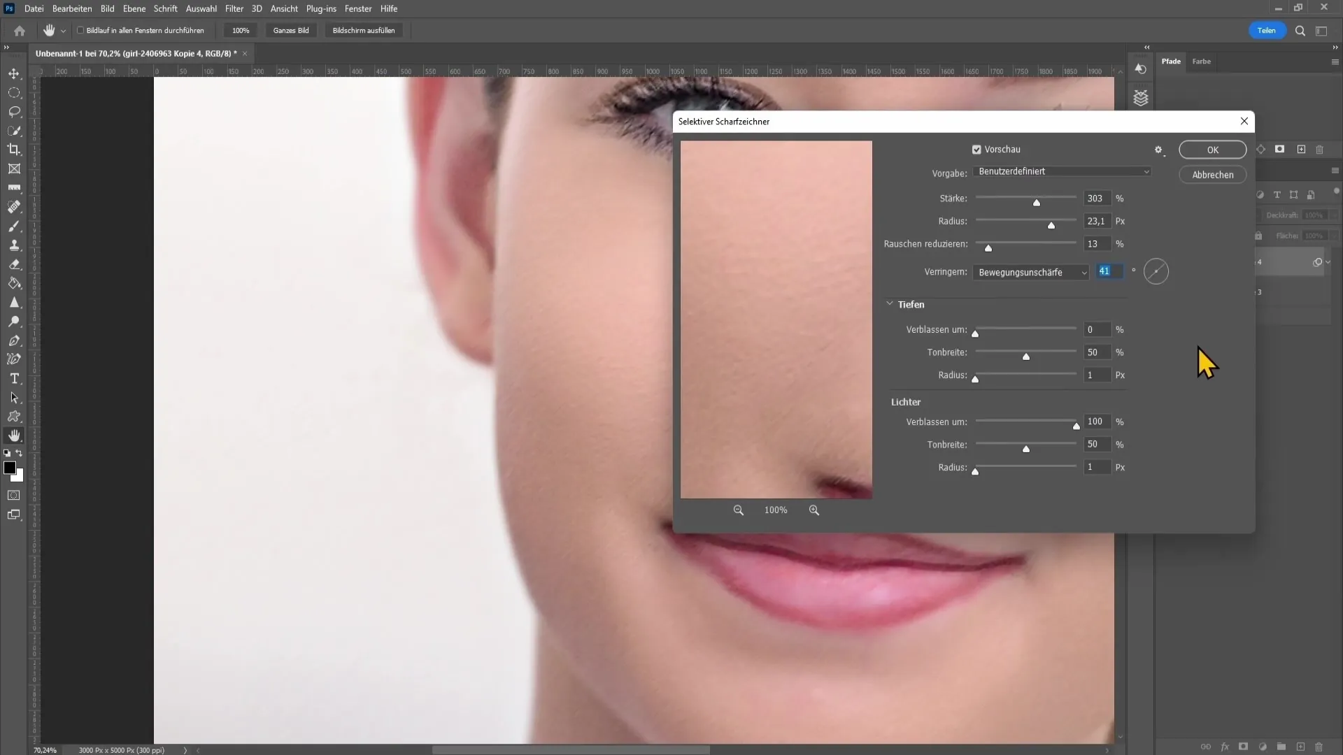 Save blurry photos in Photoshop - A comprehensive guide