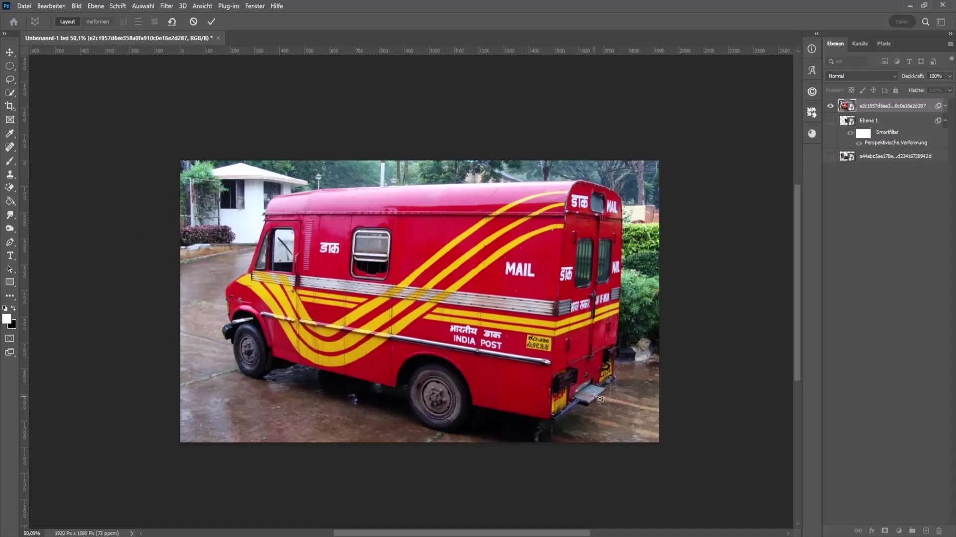 Panduan lengkap untuk mengubah perspektif di Photoshop