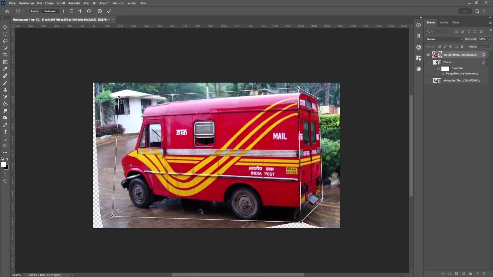 Panduan lengkap untuk mengubah perspektif di Photoshop