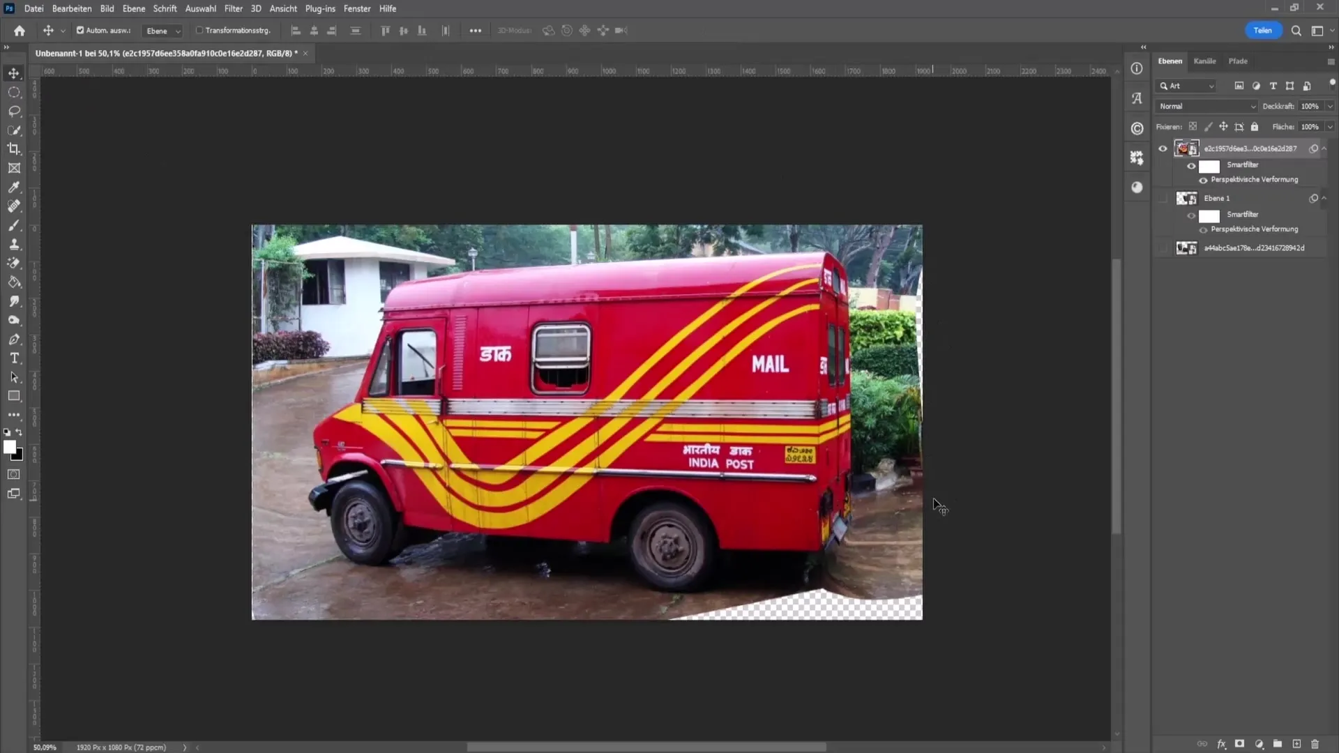 Panduan lengkap untuk mengubah perspektif di Photoshop