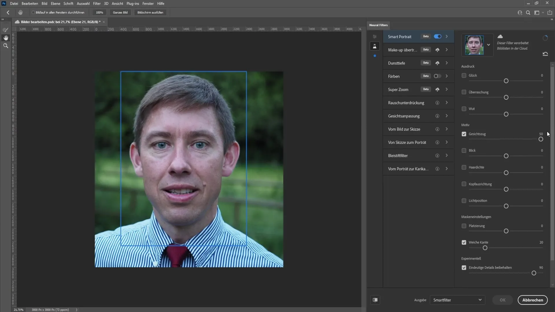 Making people look older - This is how it works with Photoshop