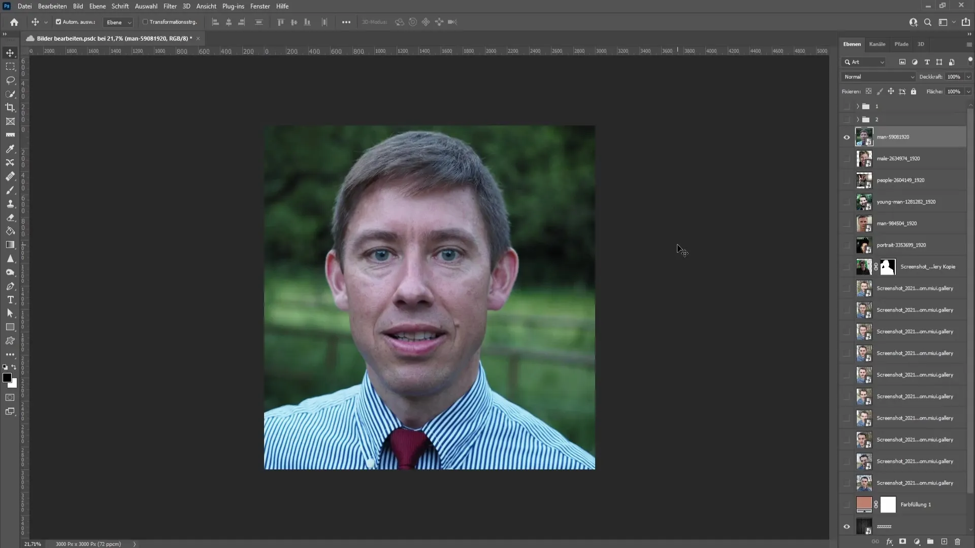 Making people look older - How it works with Photoshop