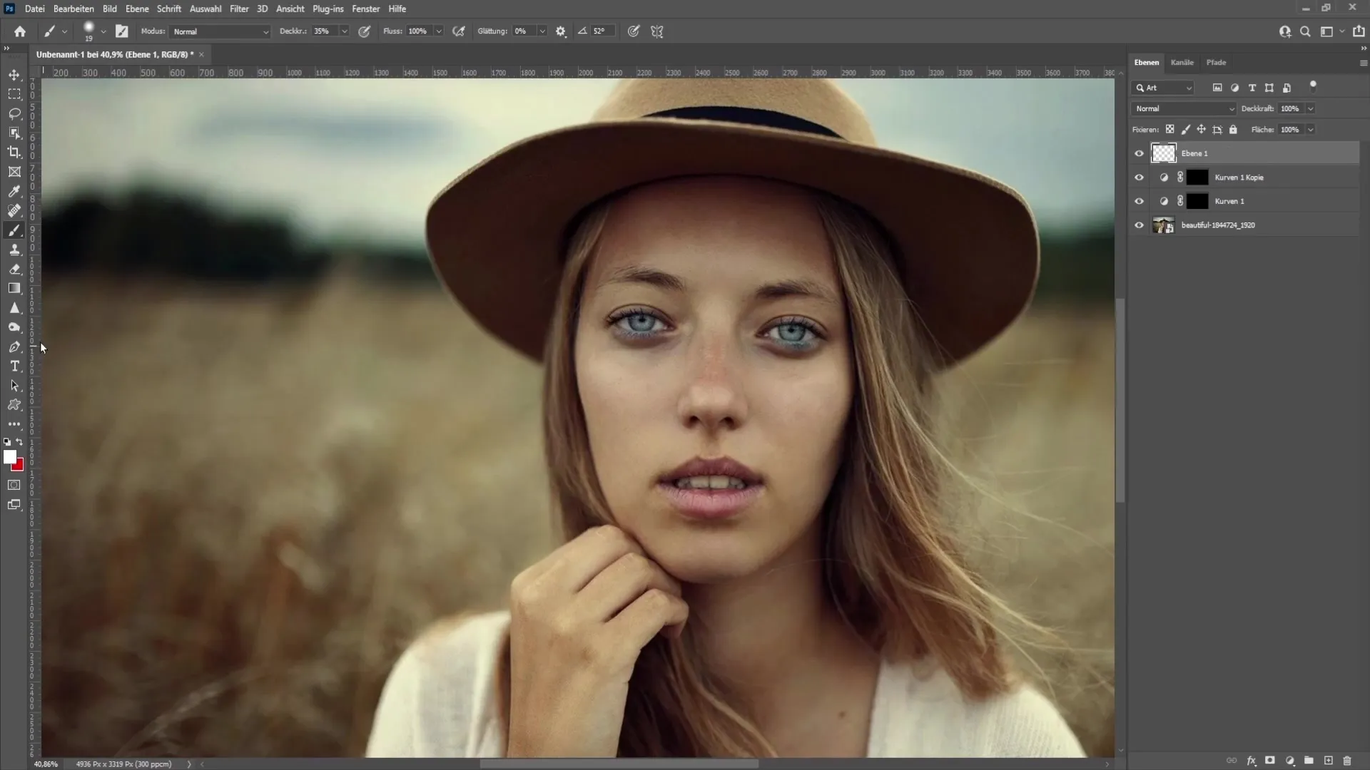 Brighten and recolor eyes effectively in Photoshop