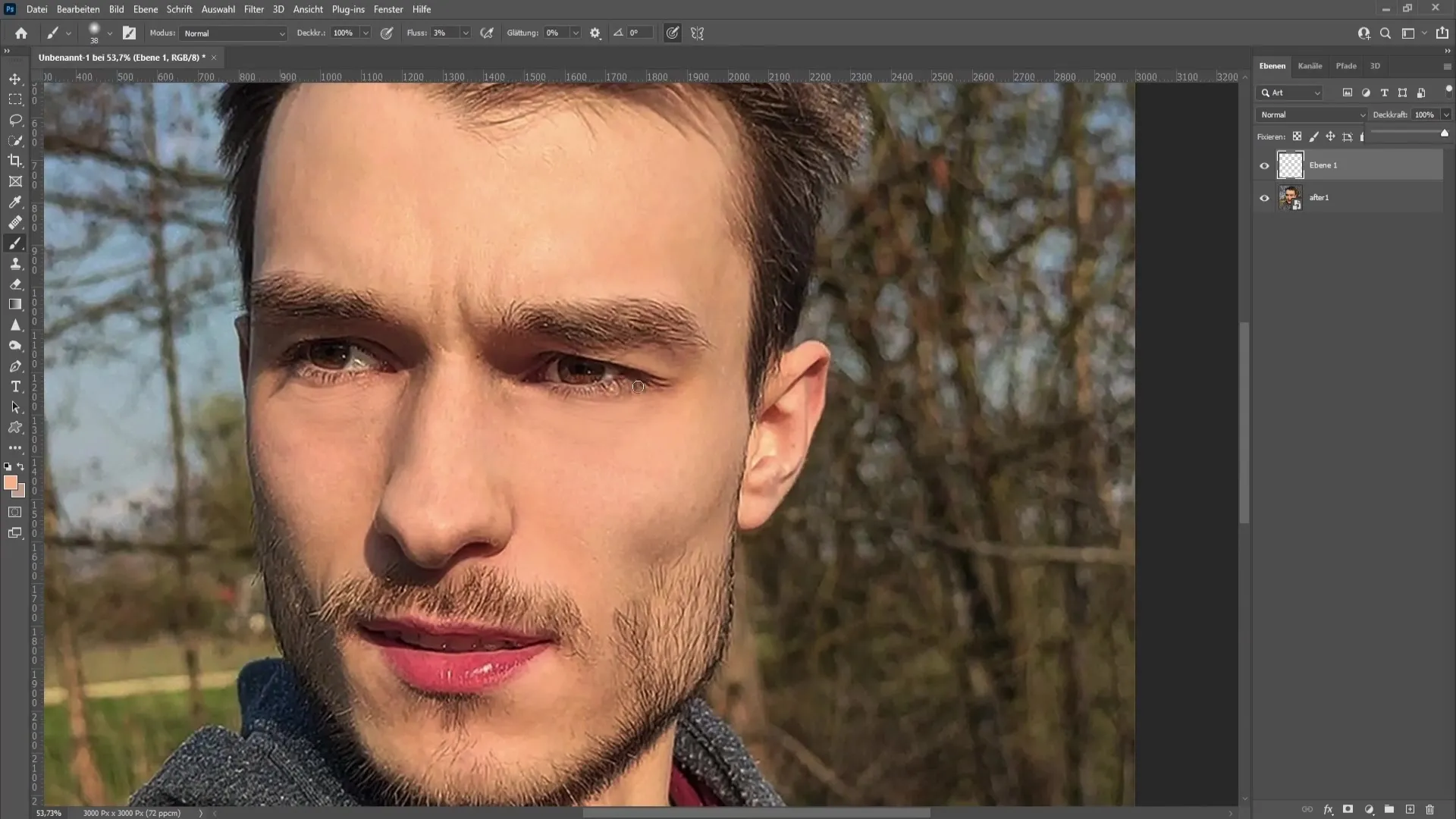 Supprimer les cernes sous les yeux avec Photoshop - Un guide étape par étape