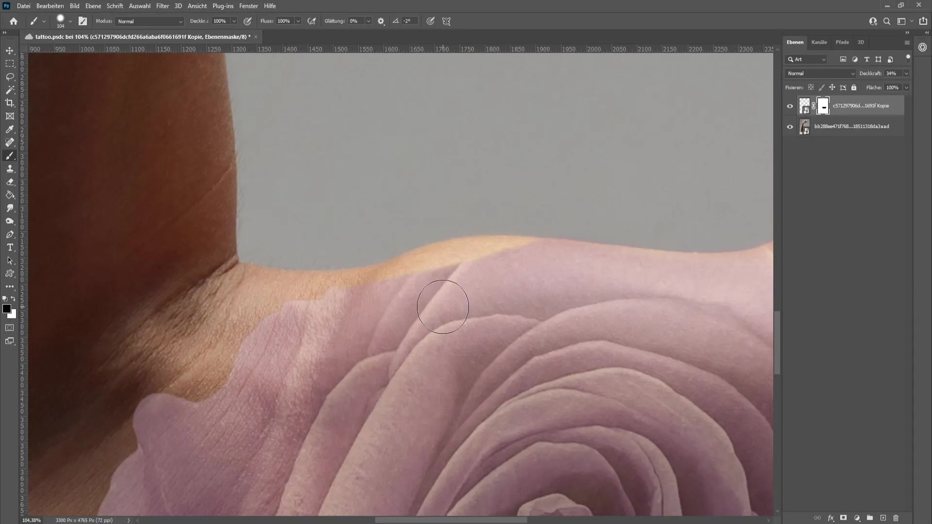 Create tattoo in Photoshop: Step-by-step guide for realistic designs