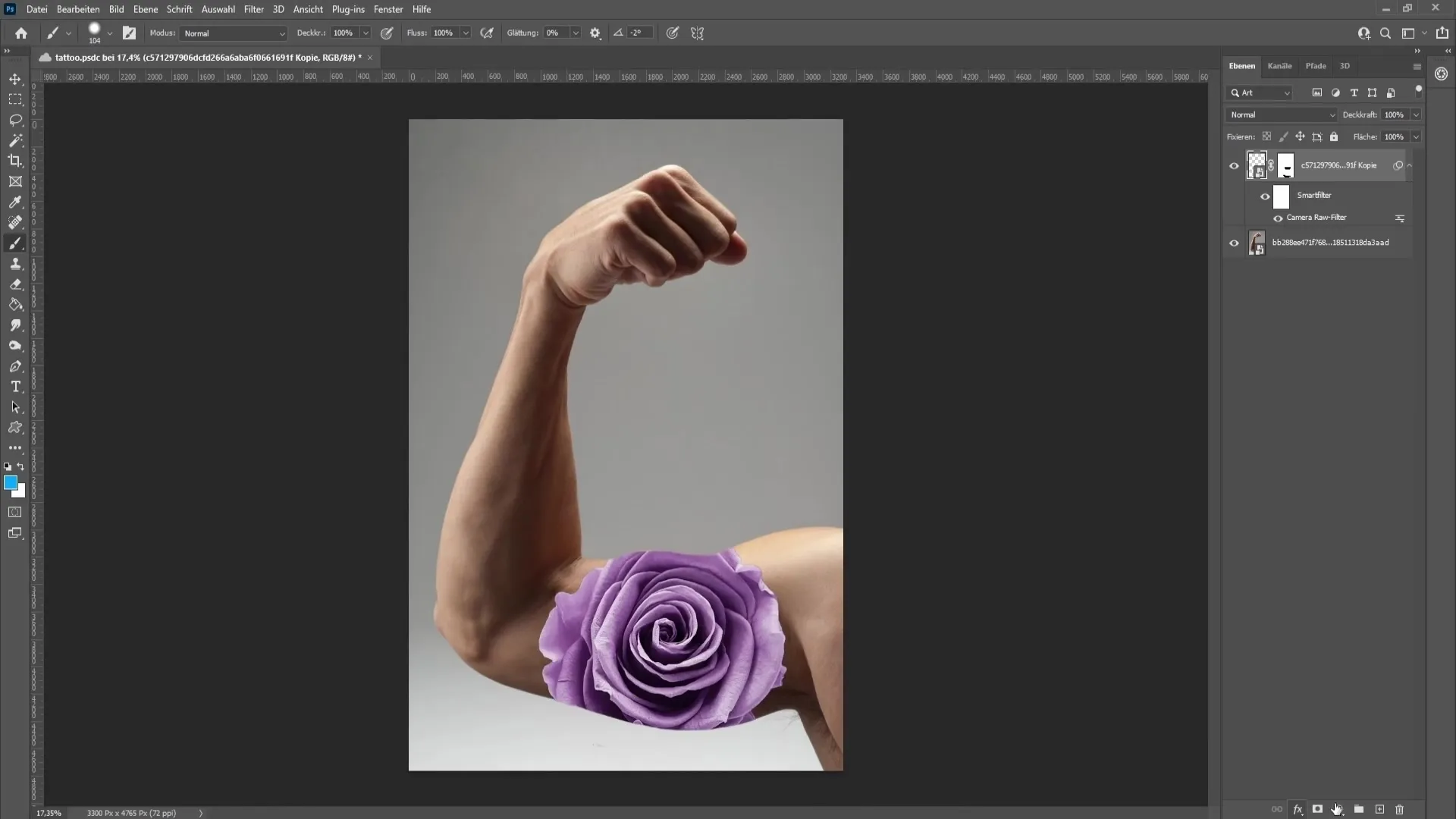 Creating a tattoo in Photoshop: Step-by-step guide for realistic designs