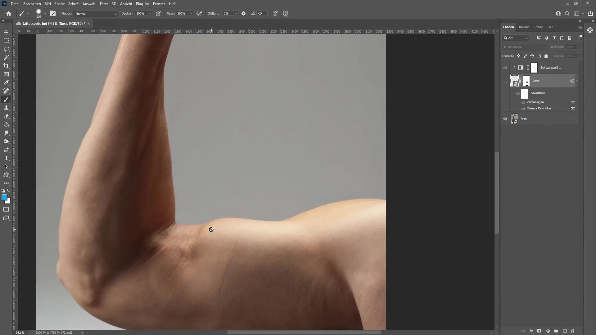 Create tattoo in Photoshop: Step-by-step guide for realistic designs