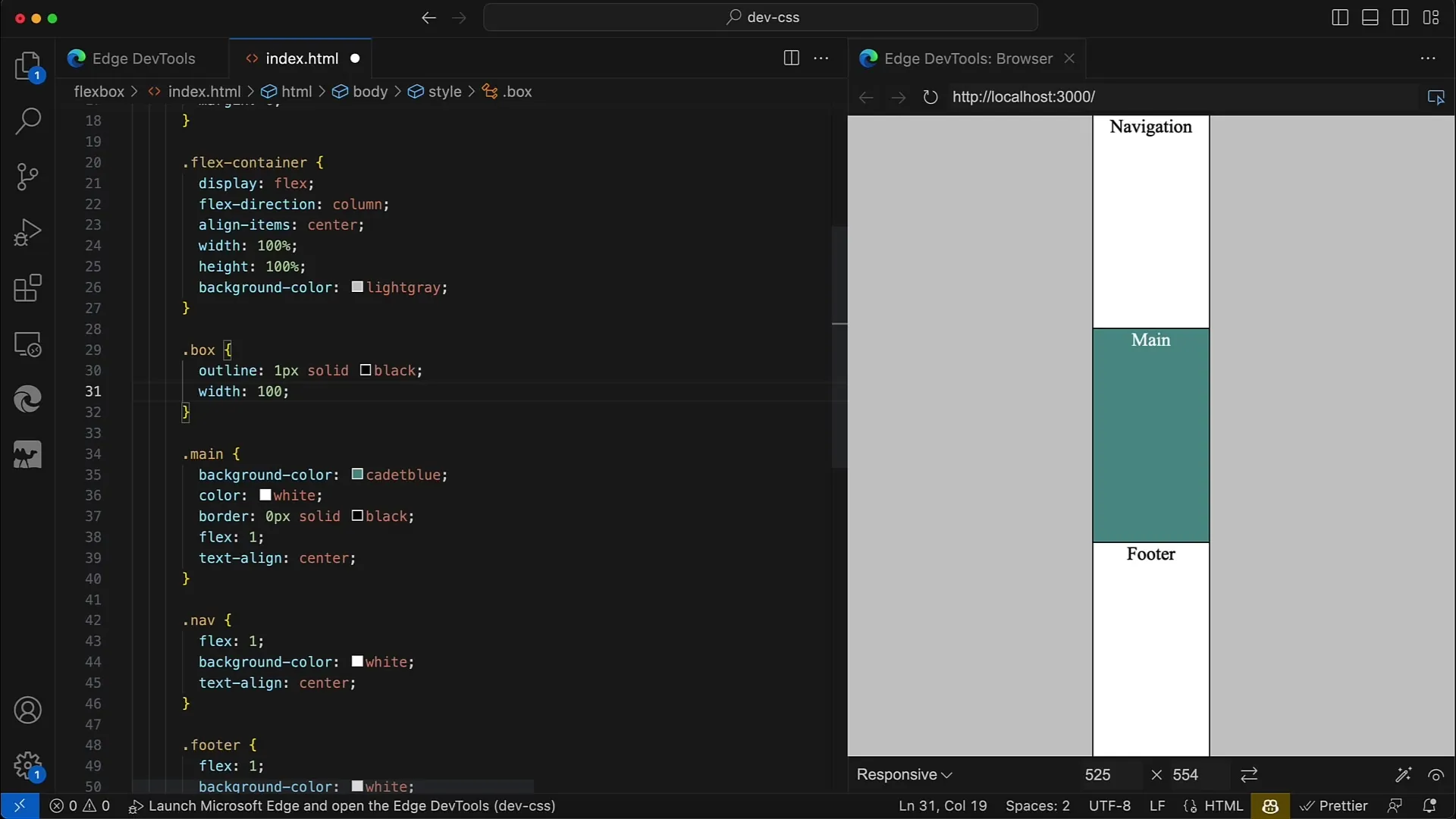 Flexbox: Üksikute elementide joondamine kasutades Align-Items'i ja Align-Self'i