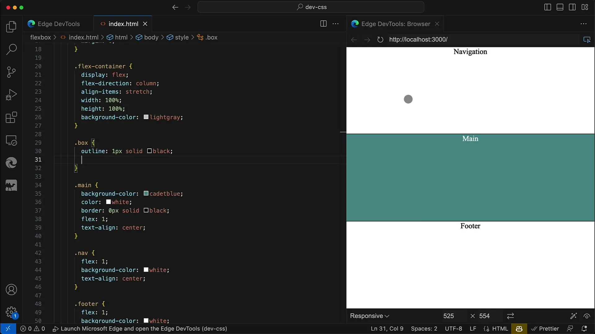 Flexbox: Individual alignment with Align-Items and Align-Self