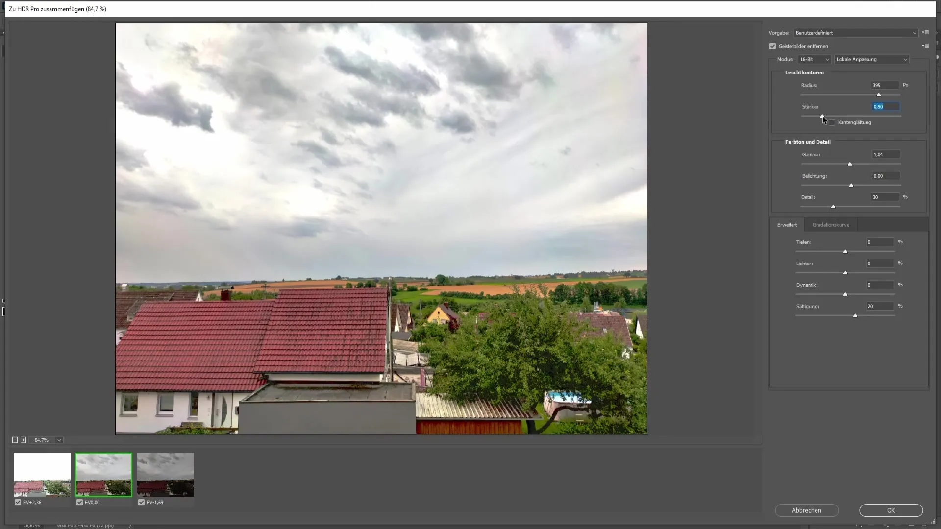 Opprett HDR-bilde i Photoshop: Trinn-for-trinn veiledning