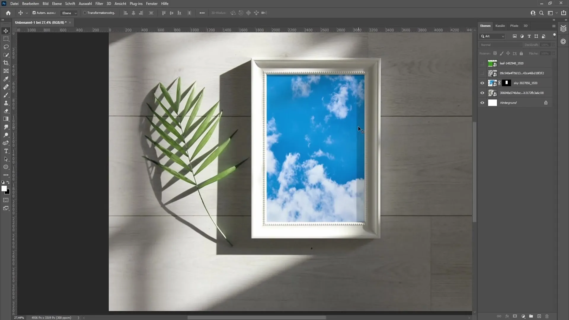 Creating realistic mockups in Photoshop: designing picture frames and cell phones