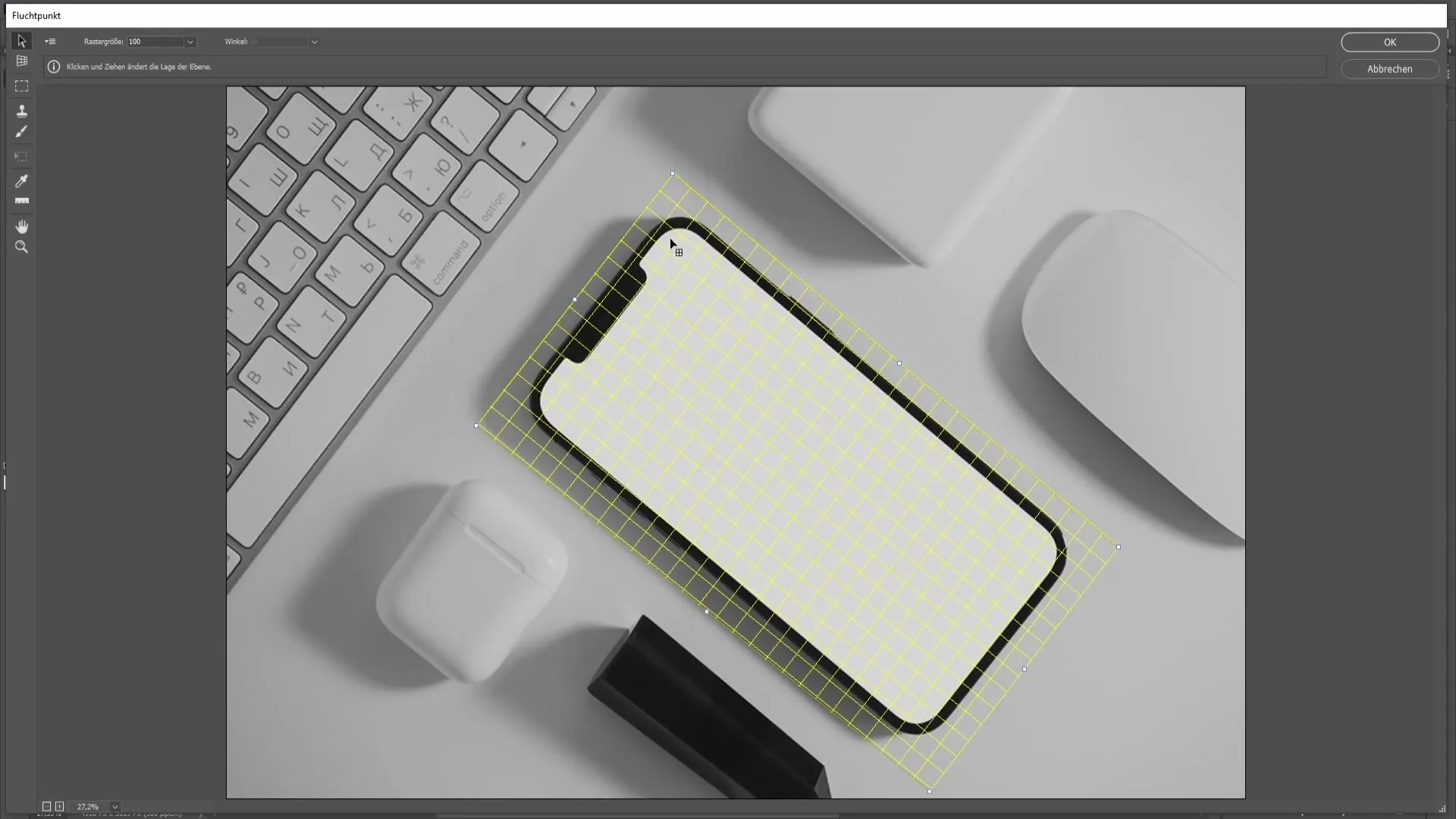 Creating realistic mockups in Photoshop: Designing picture frames and cell phones