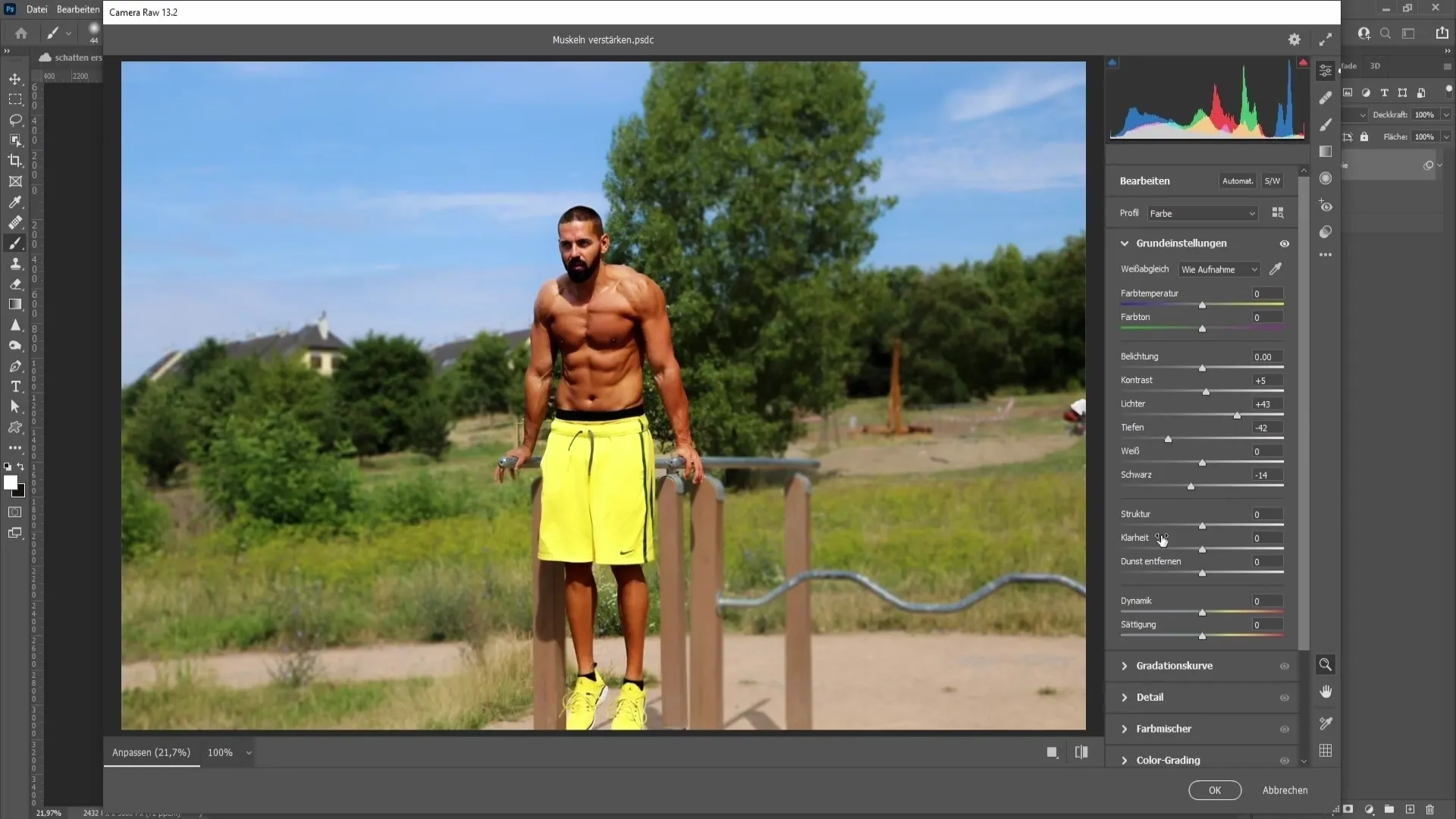 Muscles in Photoshop: Effective techniques for impressive results