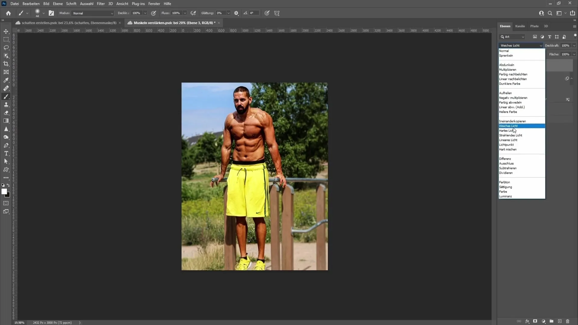 Muscles in Photoshop: Effective Techniques for Impressive Results