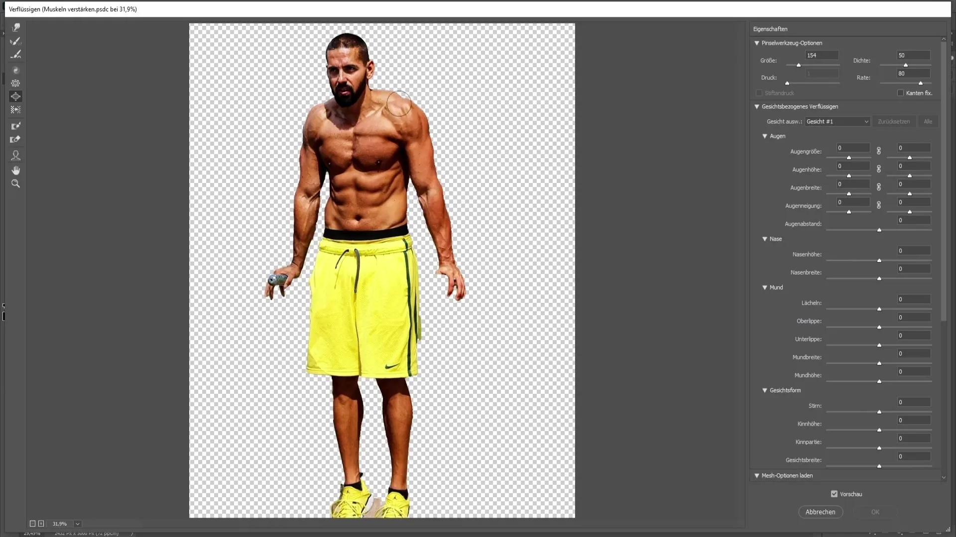 Muscles in Photoshop: Effective techniques for impressive results