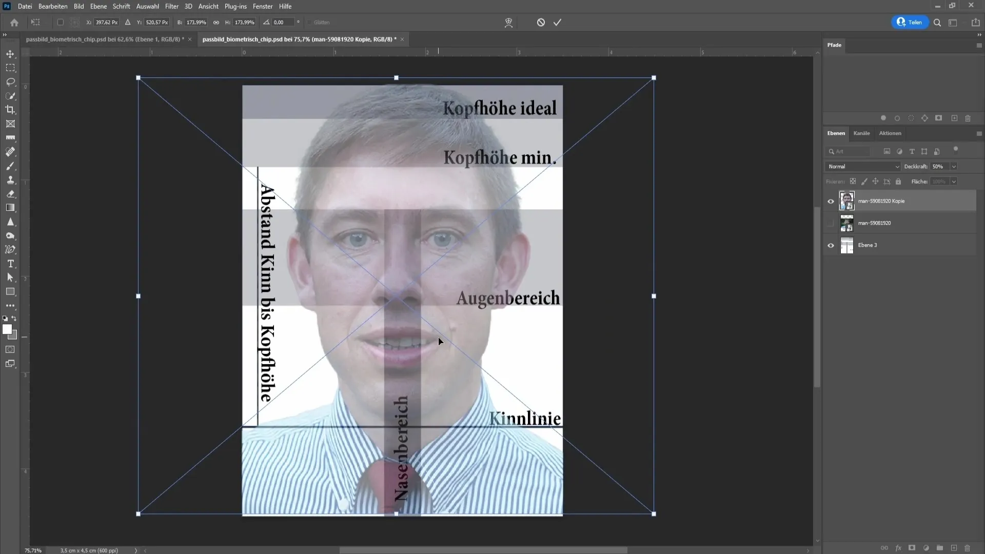 Crear una foto de carnet profesional por ti mismo - Instrucciones paso a paso