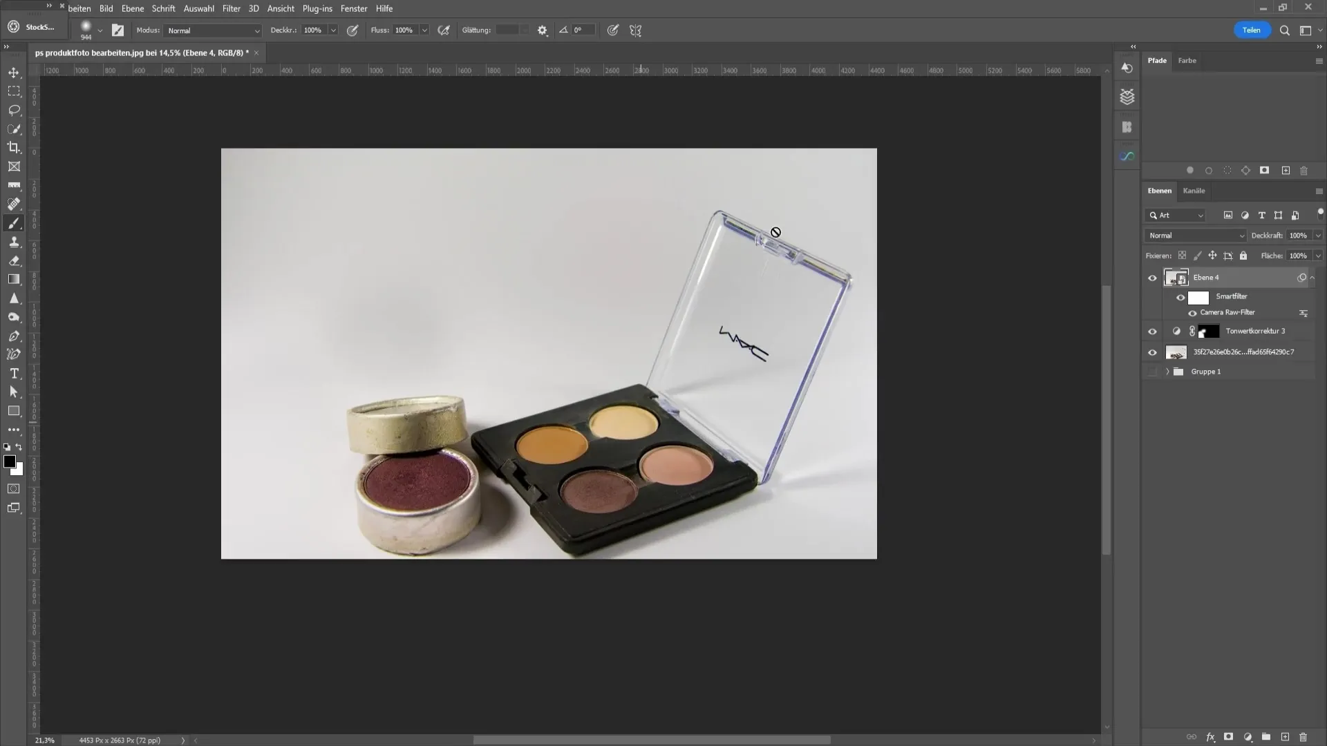 Profesionalna obdelava produktne fotografije s programom Photoshop Profesionalna obdelava produktne fotografije z Photoshopom