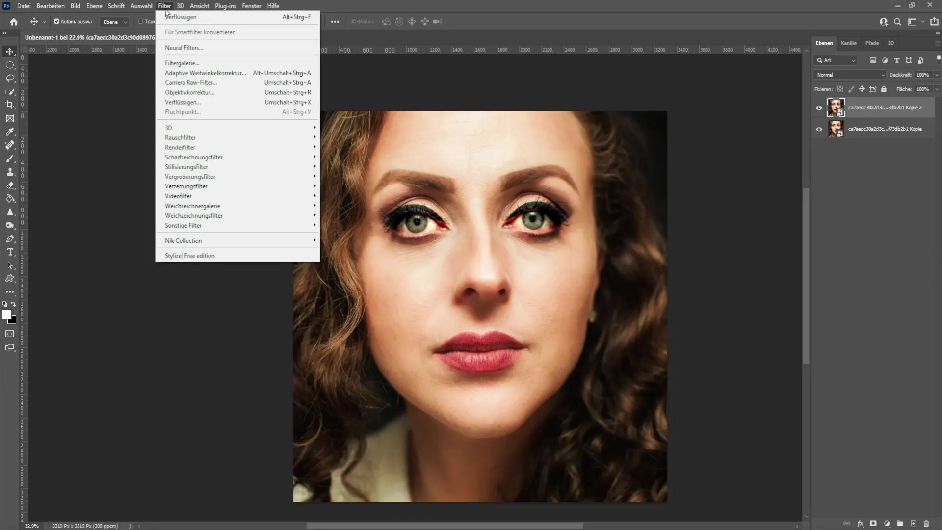 Correction d'un nez tordu sur Photoshop : un guide complet