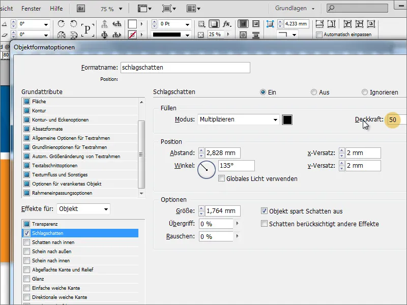 Création d'affiche dans Adobe InDesign - Partie 2: Effet de ruban