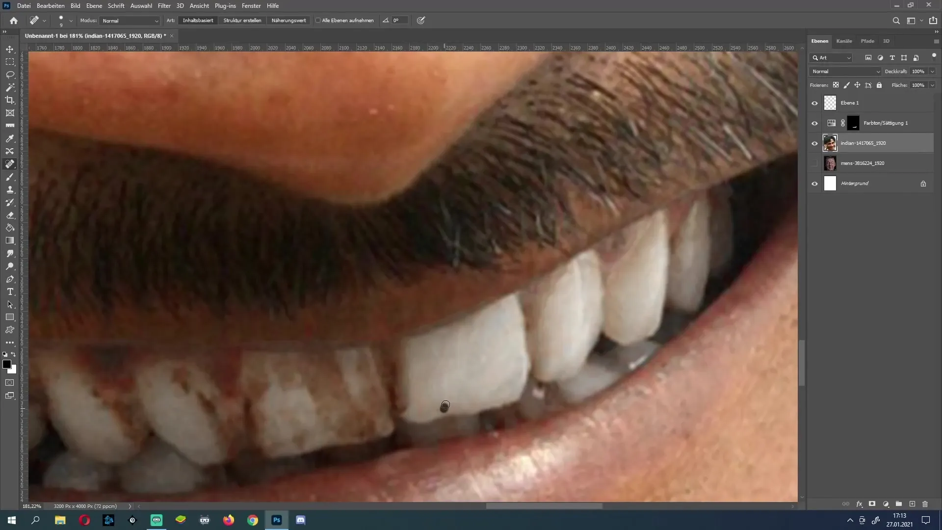 Perfect teeth: How to make them whiter in Photoshop