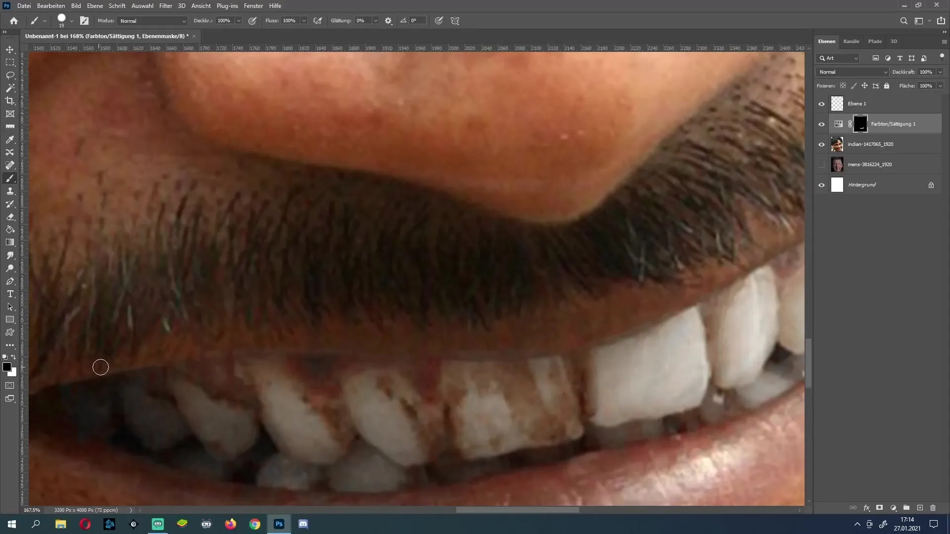 Perfect teeth: How to make them whiter in Photoshop