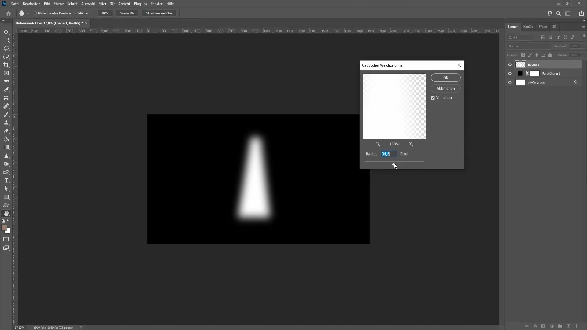 Creating spotlight in Photoshop made easy