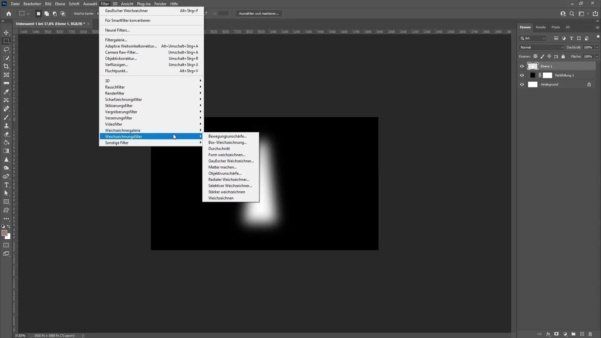 Creating spotlight in Photoshop made easy