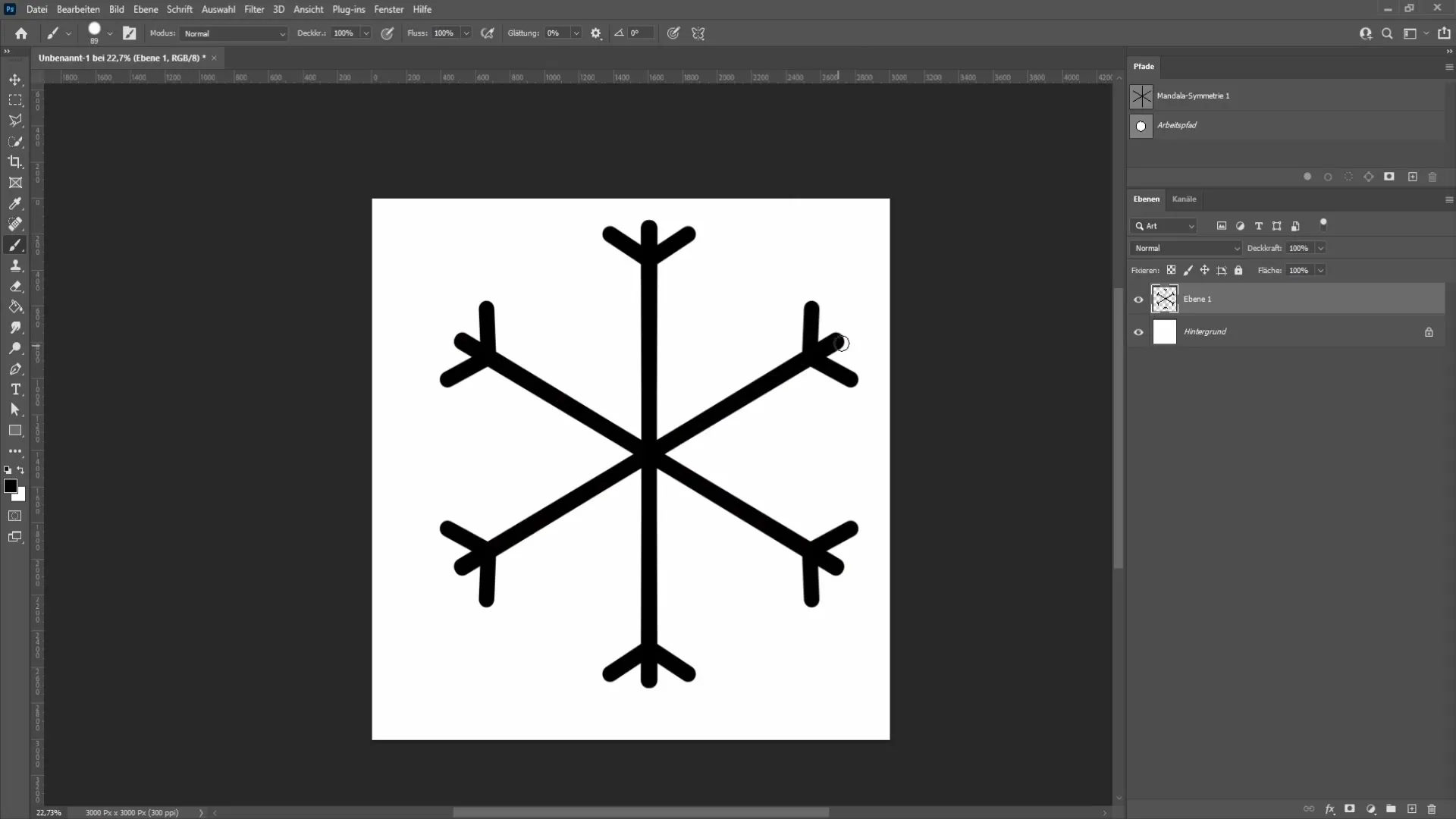 Flocons de neige dans Photoshop : Guide étape par étape