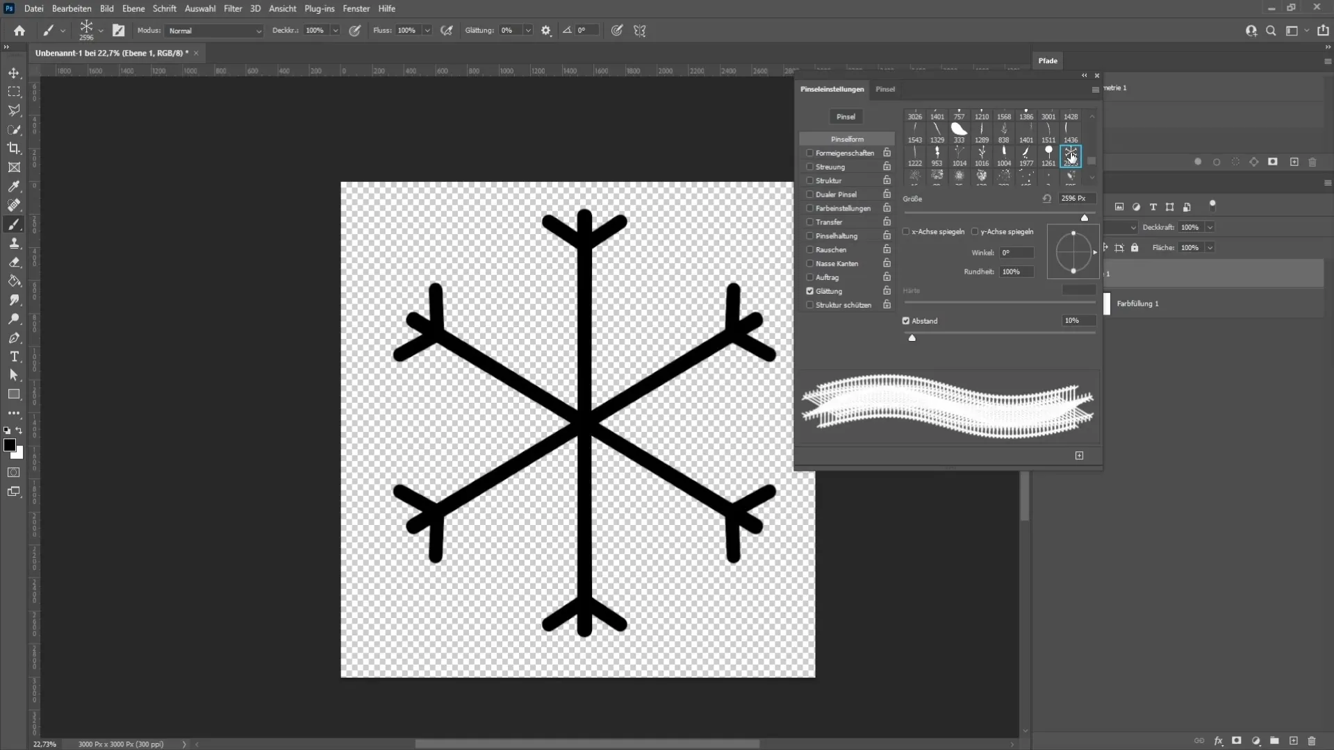 Flocons de neige dans Photoshop : Guide étape par étape