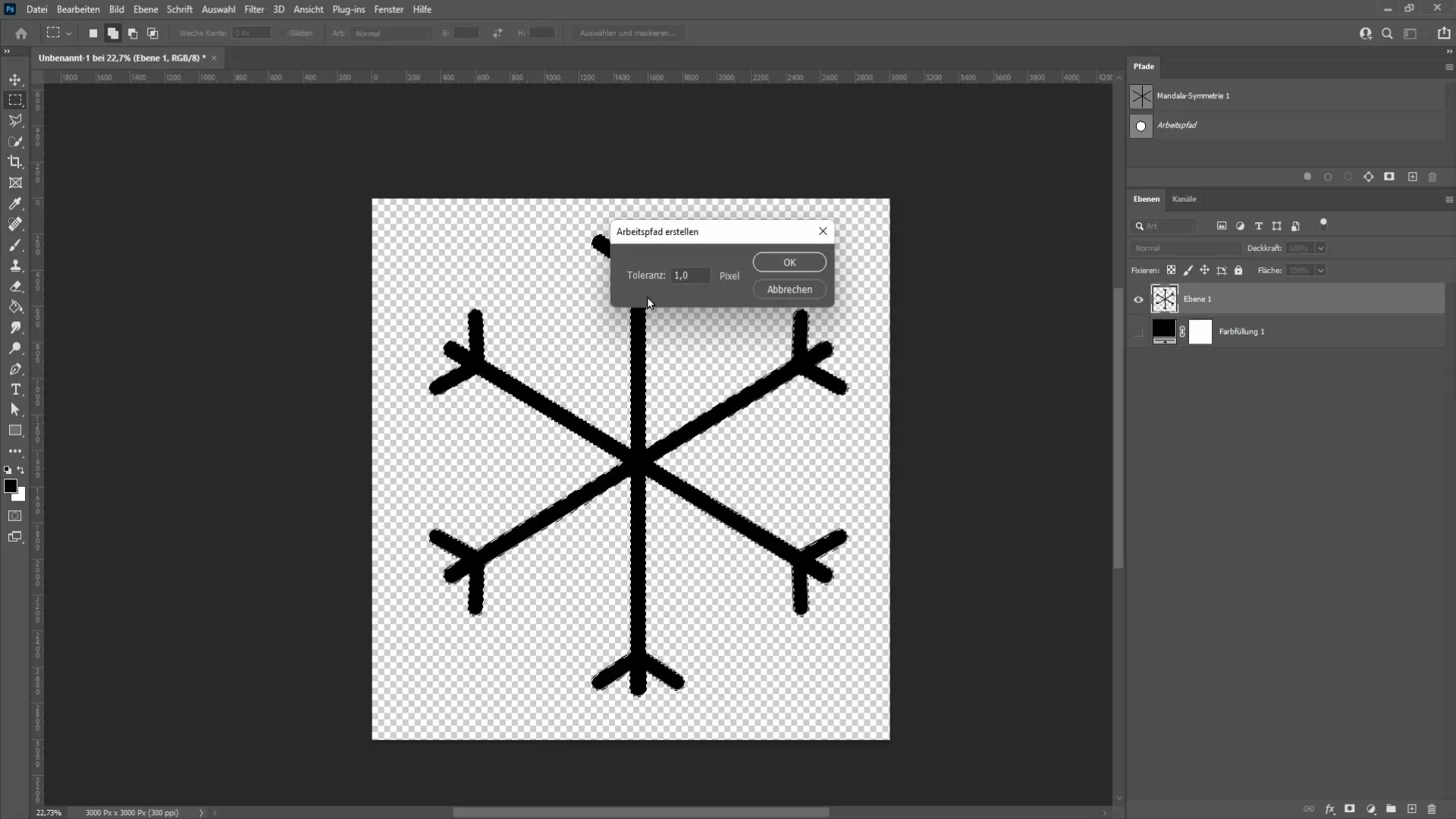 Flocons de neige dans Photoshop : Guide étape par étape