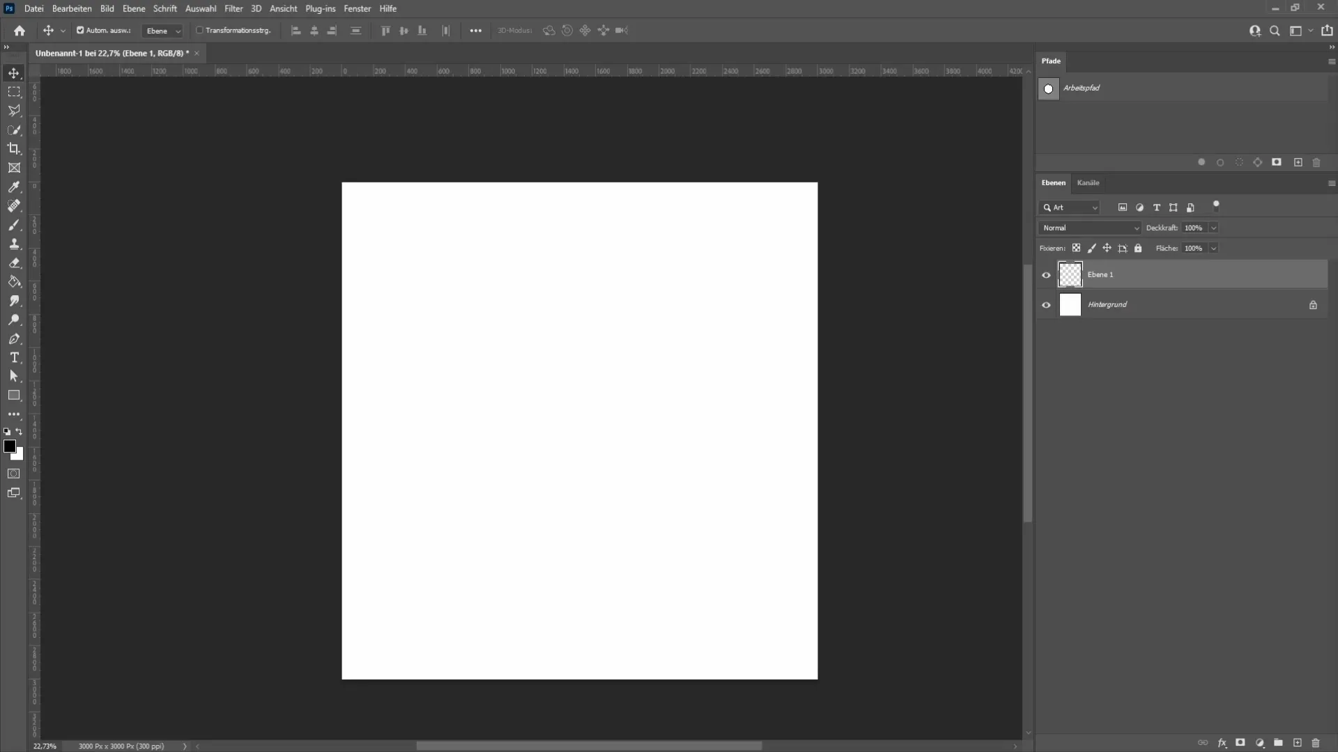 Copos de nieve en Photoshop: Instrucciones paso a paso